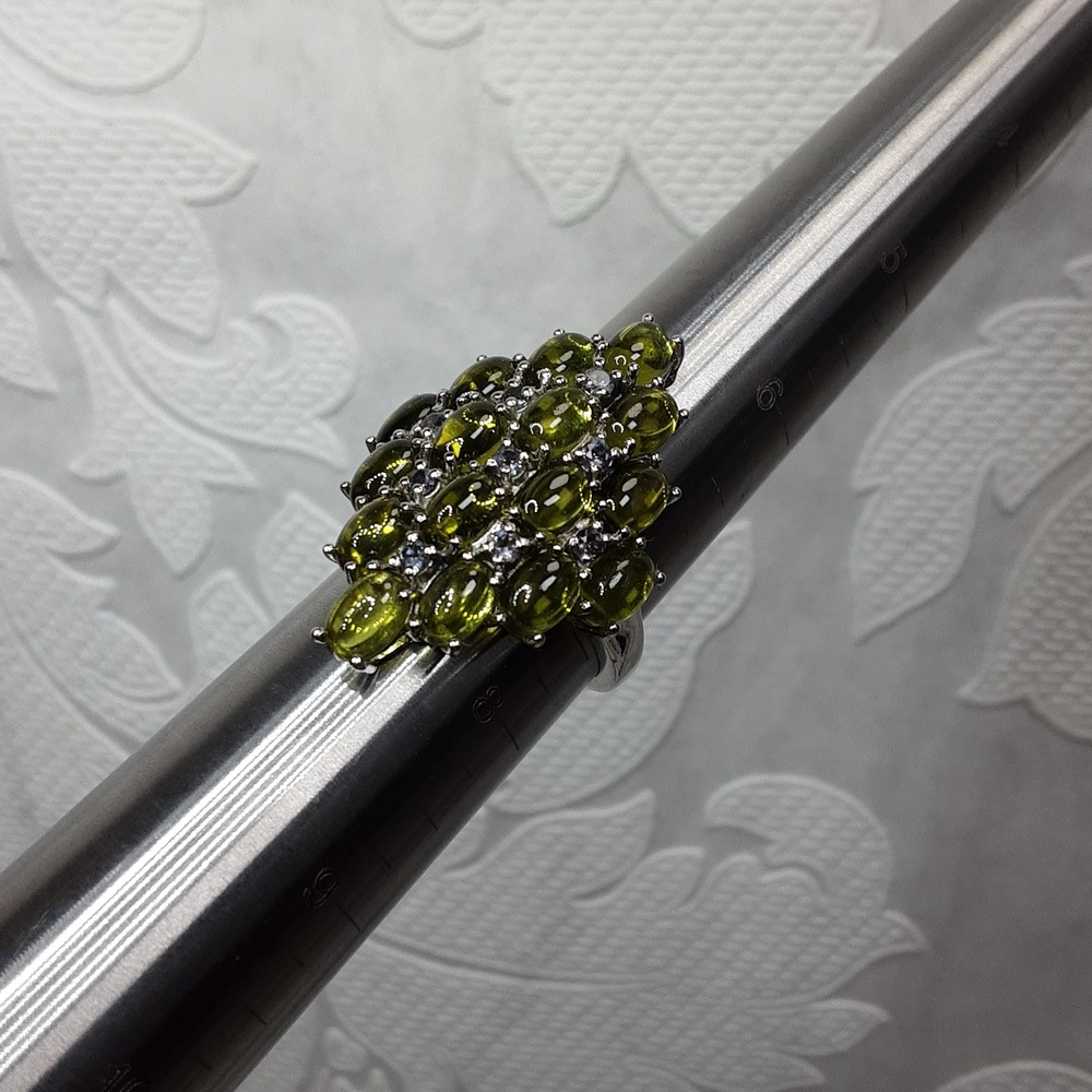 925 Vesuvianite Ring. - image 3